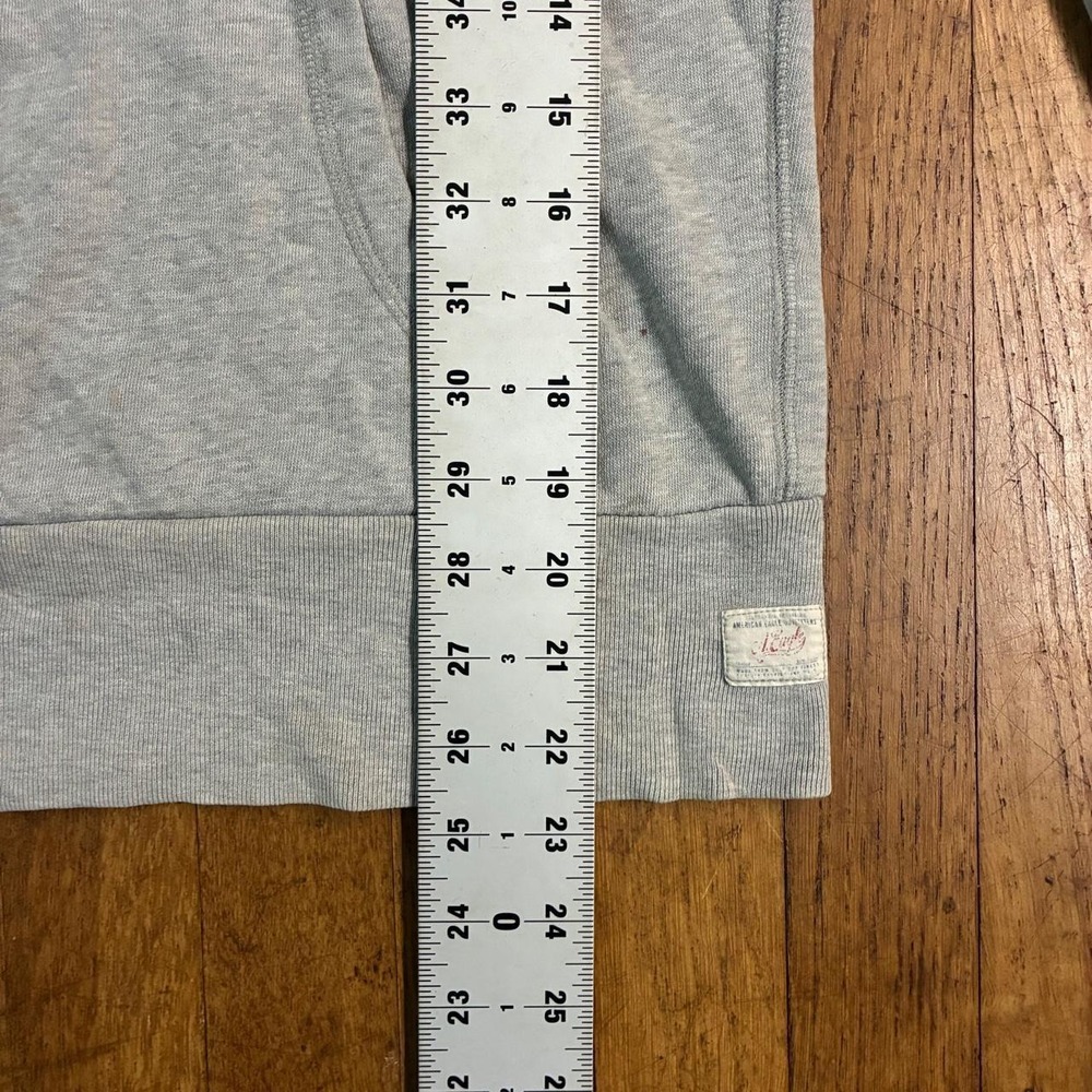 Vintage American Eagle Athletic Sportswear Pullover Hoodie Grey Y2K 2000s Small - Picture 6 of 7